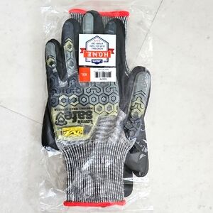 Lowes Nitrile dipped safety gloves
